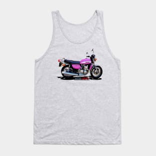 70s Classic Suzi 750 Liquid Cooled by MotorManiac Tank Top